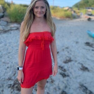 Lulus size small red dress